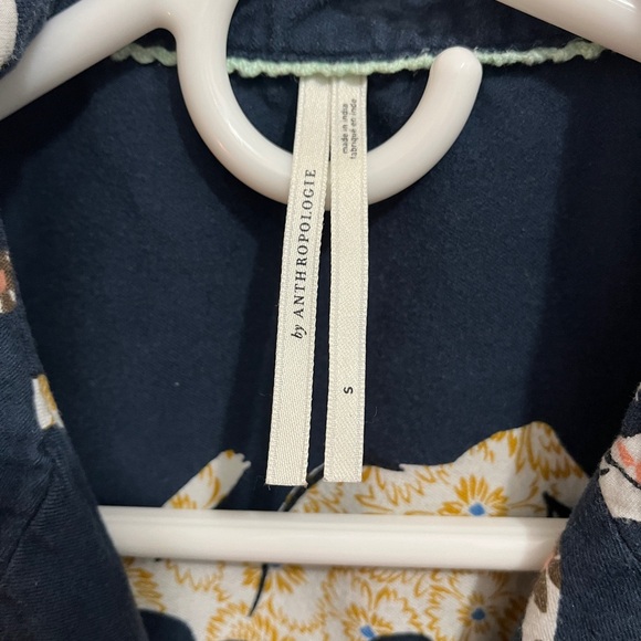 Anthropologie Leopard Print Flannel Pajama Set, W’s size Small/Medium - Picture 7 of 15